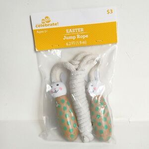 Way To Celebrate Easter Bunny Jump Rope easter gift holiday kids bunny present